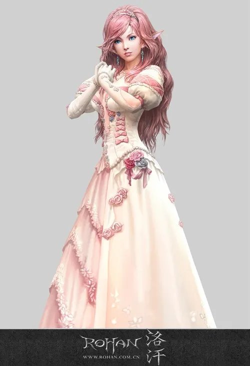 高贵优雅 游戏中那些无序善良的精灵们