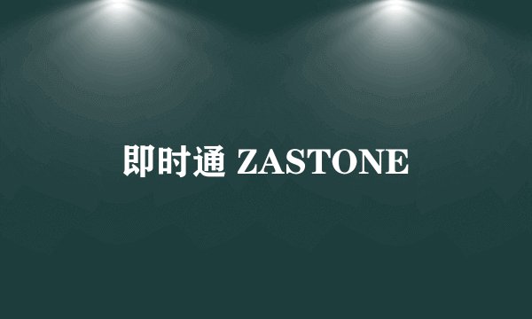 即时通 ZASTONE