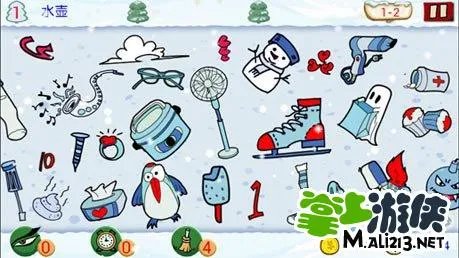 《找你妹》冰雪世界第四十二关通关攻略