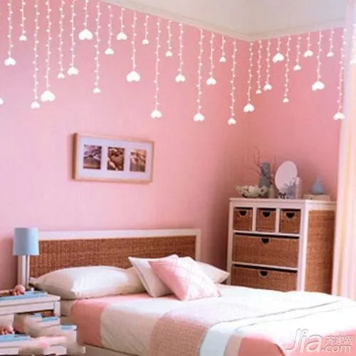 10款浪美卧室墙贴 打造特色唯美家