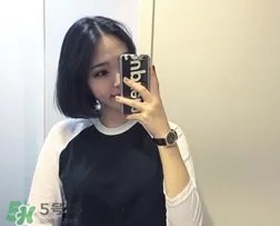 2017中分短发_中分短发发型图片