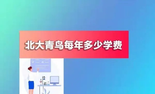 北大青鸟学费一年多少？