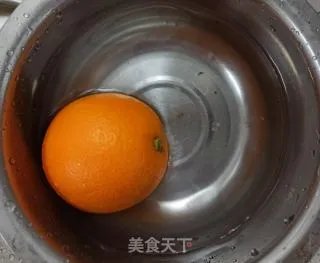 盐蒸橙子
