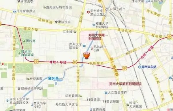 郑州大学医学院的地理位置