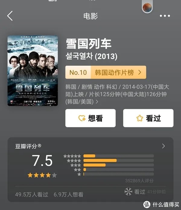 2020年我的观影推荐:十部豆瓣7.0分以上科幻片