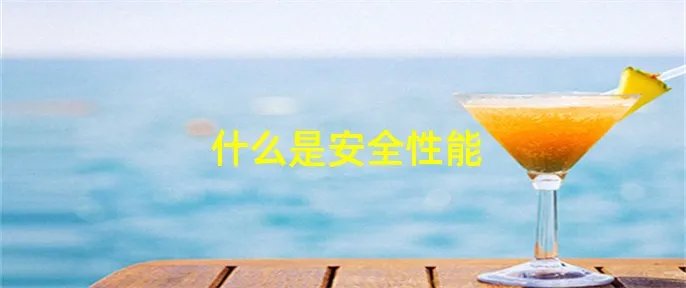 什么是安全性能