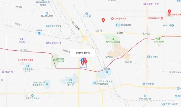 郑州大学医学院的地理位置