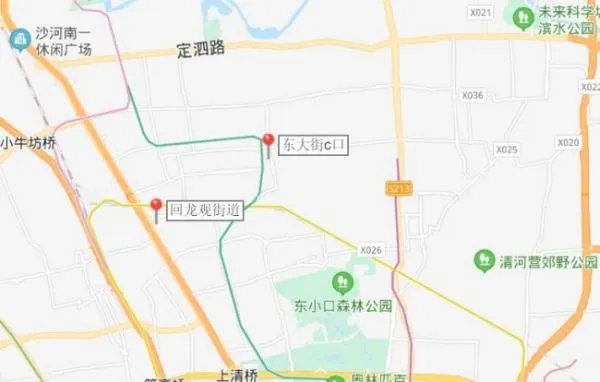 东大街C口属于哪个街道回龙观