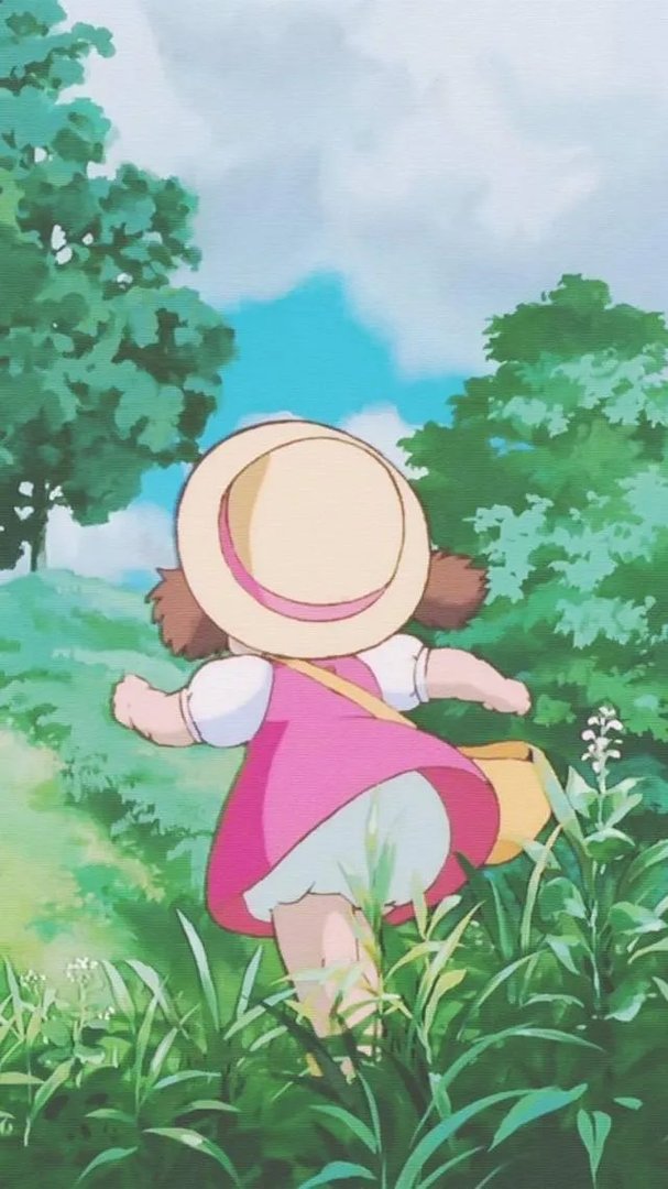 有没有唯美好看的女生背影插画图片?