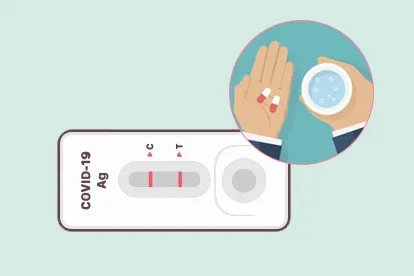 新冠抗原检测阳性喝药可以吗
