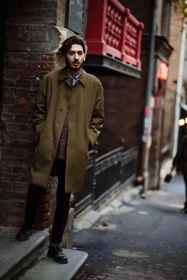 男士风衣怎么搭配好看