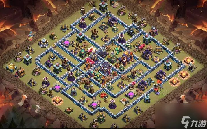 部落冲突15本最强防御阵型