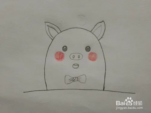 简笔画——怎么画萌猪