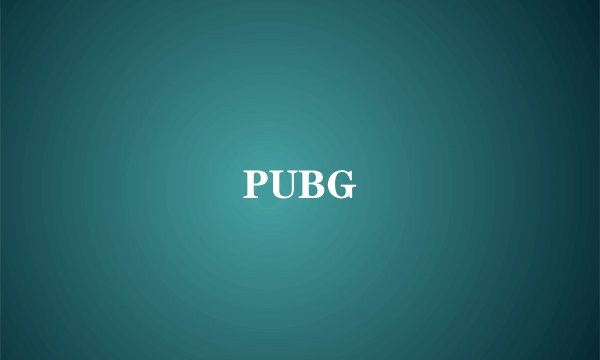 PUBG