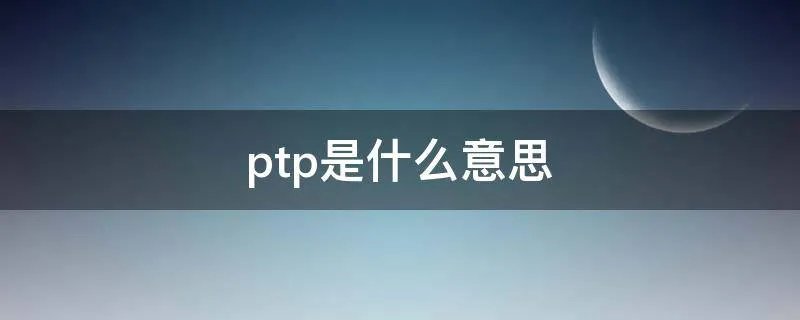 ptp是什么意思