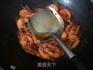 酱油烧虾