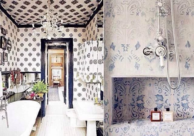 风格迥异的时尚卫生间，保证你没见过！