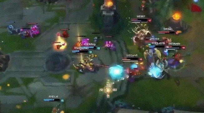 we战队ben为什么不上场？