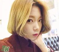 2017中分短发_中分短发发型图片