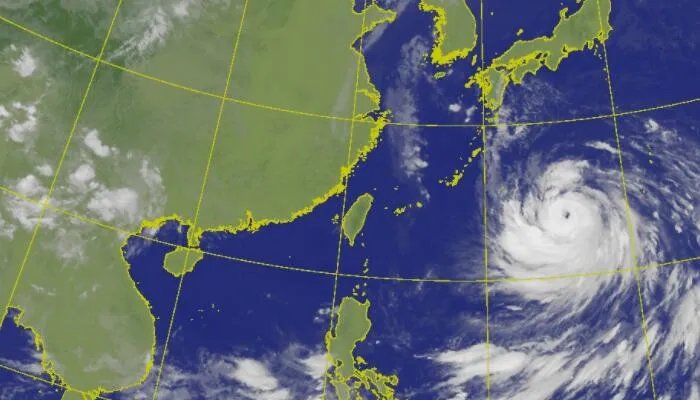 第14号台风南玛都最新高清云图 台风路径实时发布系统卫星云图更新