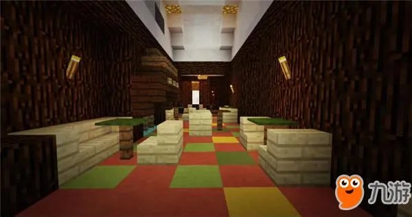 我的世界建筑欣赏 新版毛里塔尼亚号邮轮