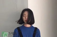 2017中分短发_中分短发发型图片