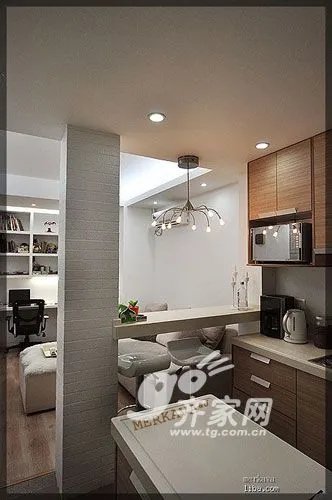 家居装修达人秀 42平超小老房变时尚窝