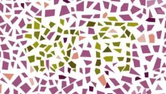 蓝黑白金哪个色弱