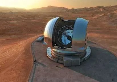 世界上最大的光学望远镜 其主镜口径39.3米，比一个篮球场还要长