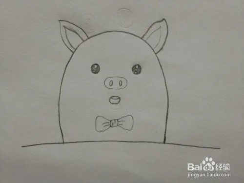 简笔画——怎么画萌猪