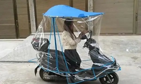 电动车雨棚遮阳棚怎么装？电动车雨棚安装教程