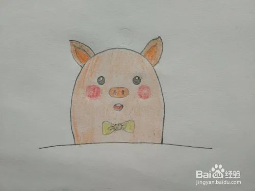 简笔画——怎么画萌猪