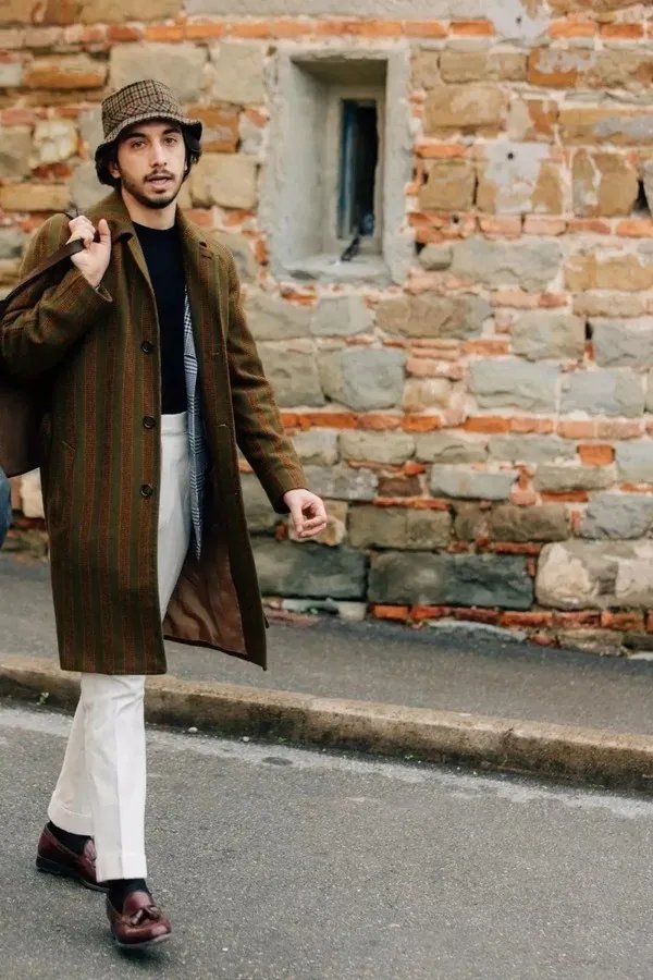 男士风衣怎么搭配好看