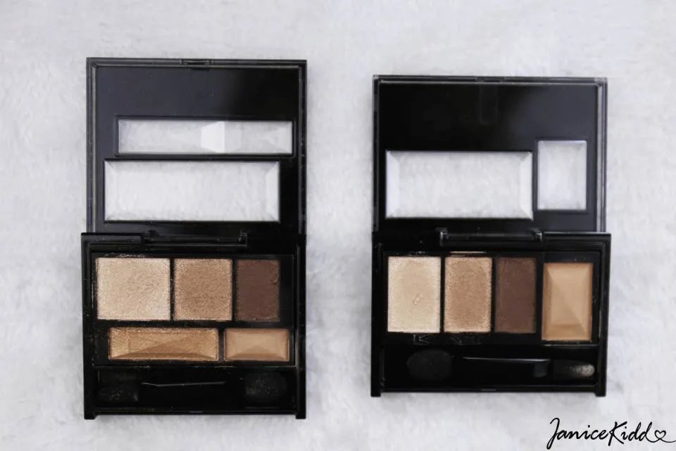 Kate骨干眼影新版试色及使用方法