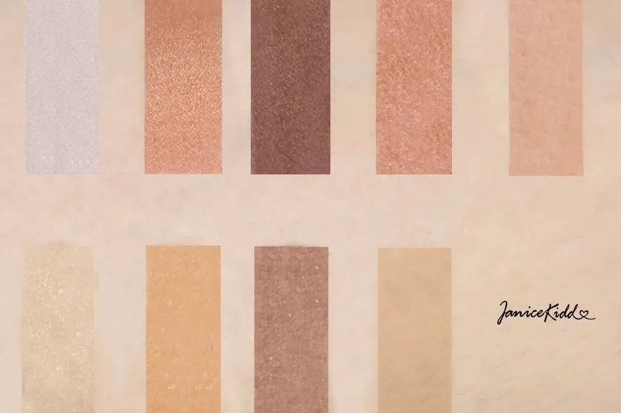 Kate骨干眼影新版试色及使用方法