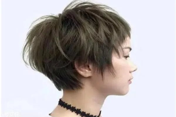 今年最流行的发型图片短发烫发 纹理烫短发图片女