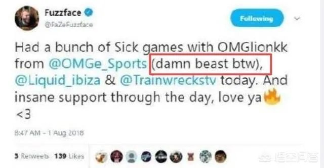 如何看待国外选手通过邀请OMG小狮子来增加直播人气？