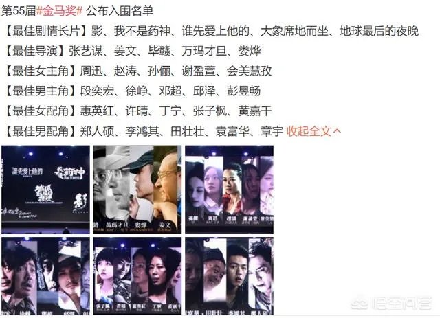 你怎么看第55届金马奖入围者名单？哪个奖项竞争最大？