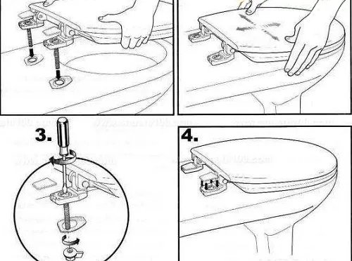 马桶盖板怎么拆