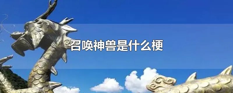 召唤神兽是什么梗