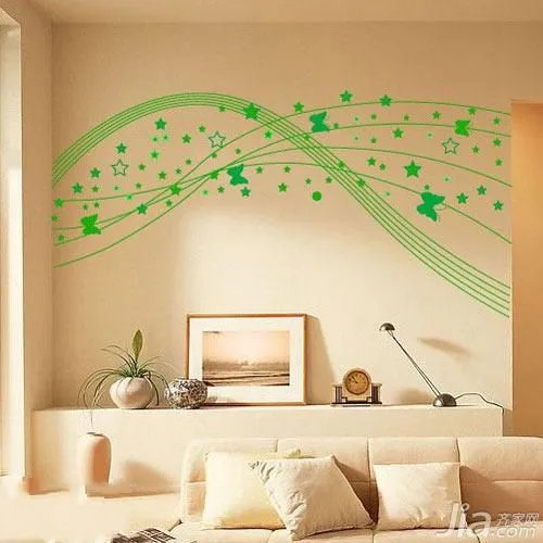 10款浪美卧室墙贴 打造特色唯美家
