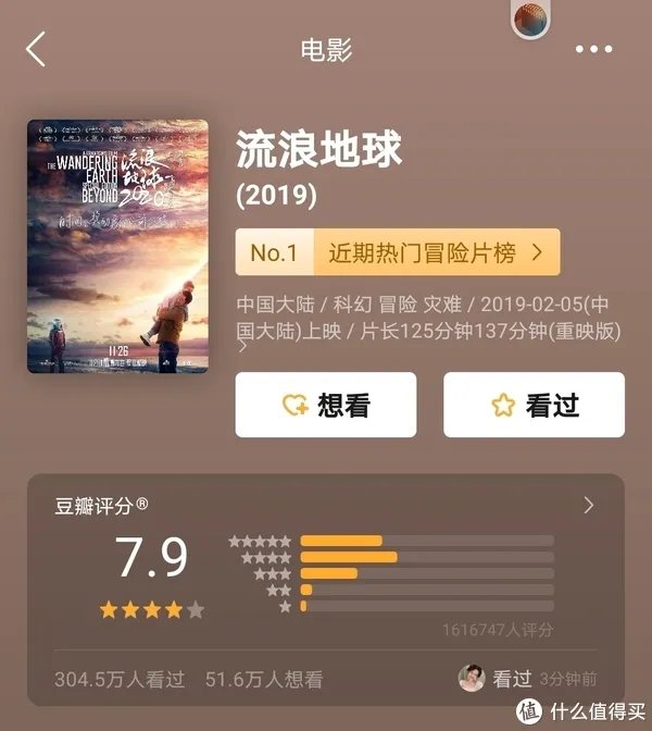 2020年我的观影推荐:十部豆瓣7.0分以上科幻片