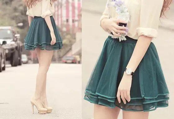 薄纱裙为什么那么流行?