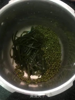 海带绿豆汤