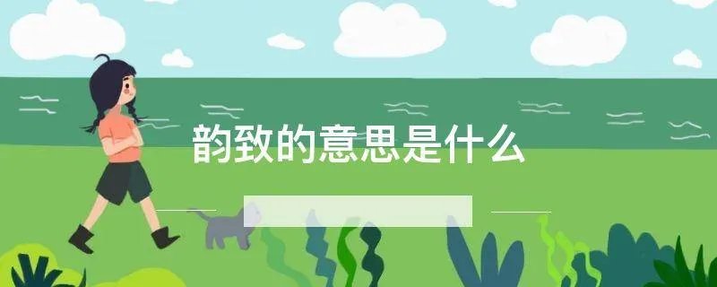 韵致的意思是什么