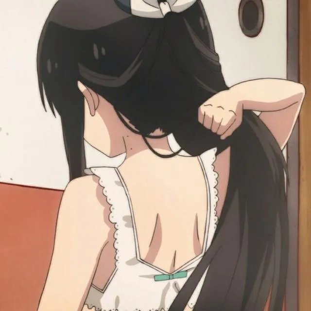 有没有唯美好看的女生背影插画图片?