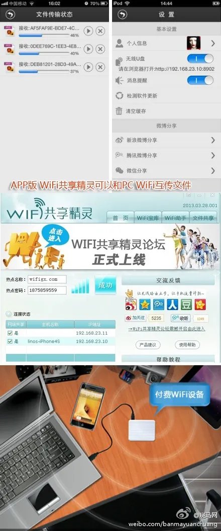无线路由器和随身WIFI到底有什么不同?