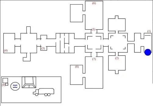 孤胆枪手2隐藏点具体在什么位置