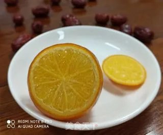 盐蒸橙子