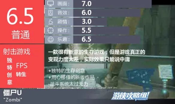 《僵尸U》游戏评测：创意独特，效果感人